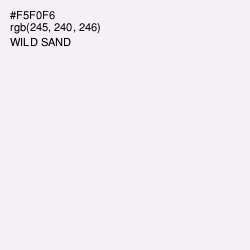 #F5F0F6 - Wild Sand Color Image